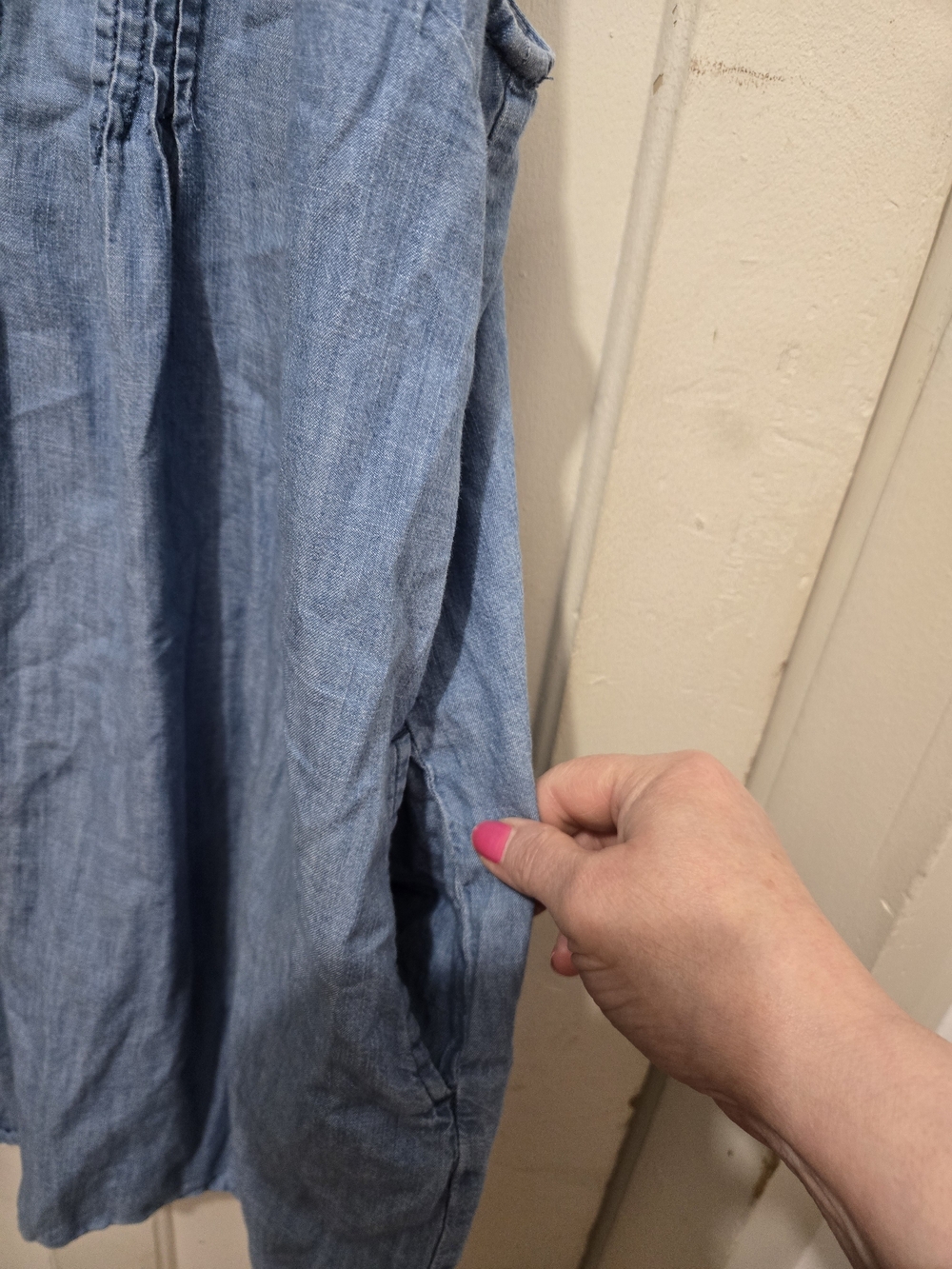 Sonoma Light Blue Denim Dress, Vnevk 2-3x - Picture 2 of 4